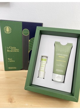 Kit mani e labbra crema + stick erboristeria magentina