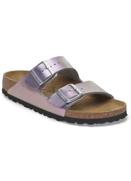 PIANELLE BIRKENSTOCK ARIZONA SAFFIANO IRID VIOLA BIRKO FLOR37