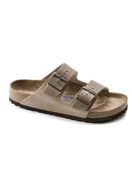 BIRKENSTOCK ARIZONA SFB TABACCO BROWN OILED LEATHER 39
