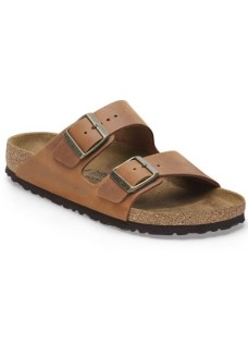 Pianelle Birkenstock Arizona pelle oliata cognac - misura 42