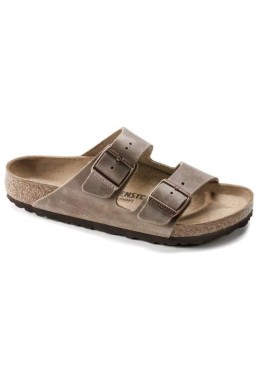 BIRKENSTOCK ARIZONA TABACCO BROWN OILED LEATHER 36