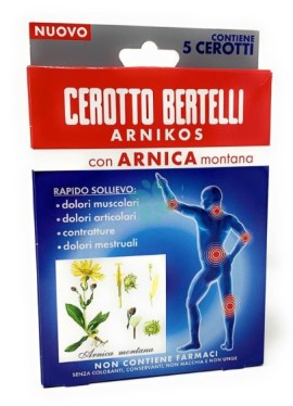 Cerotto Bertelli ARNIKOS - confezione da 5 cerotti