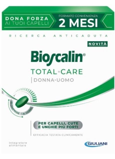 Bioscalin total care - integratore per la salute dei capelli - 60 compresse (2 mesi)