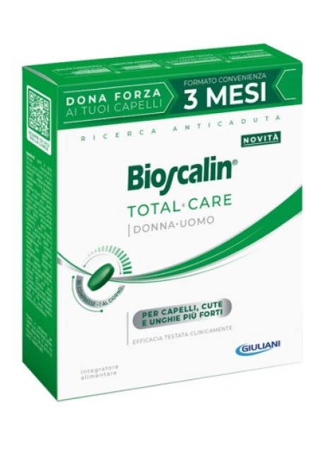 Bioscalin total care - integratore per la salute dei capelli - 90 compresse (3 mesi)