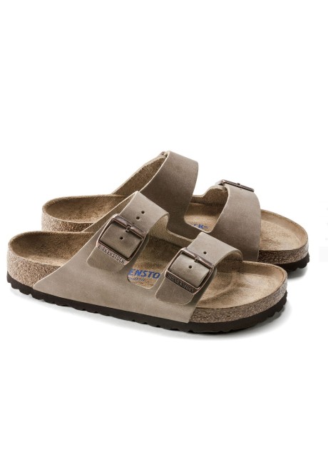 Birkenstock Arizona SFB tabacco - pelle oliata - misura 43