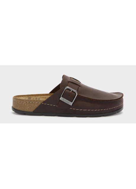 BORA Mocassino Uomo in Pelle Oiled – Marrone Scuro - misura 44