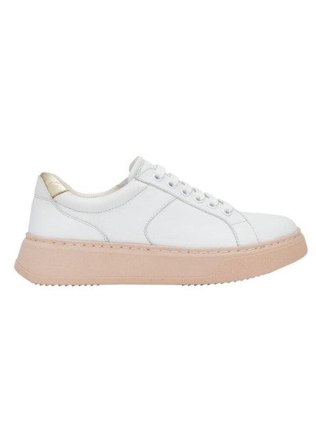 Brooklyn Laces Leather – Scarpe Donna Bianco/Rosa - misura 38