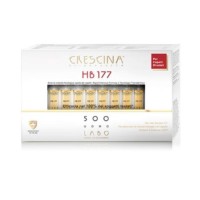 Crescina ricrescita  hb177 500 uomo - tecnologia transdermic 20+20 fiale da 3,5 millilitri