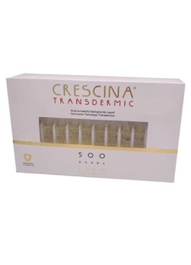 Crescina Transdermic Ricrescita Capelli 500- Donna 20 fiale