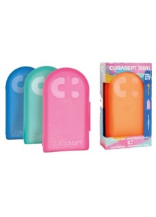 Curasept kit viaggio 1 spazzolino+ 1 dentifricio 20ml +3 picks- vari colori