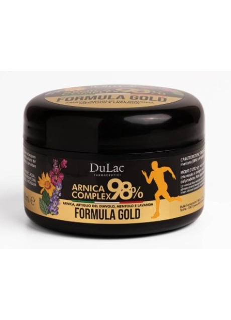 Dulac Arnica complex 98% formula gold - flacone barattolo da 300 millilitri