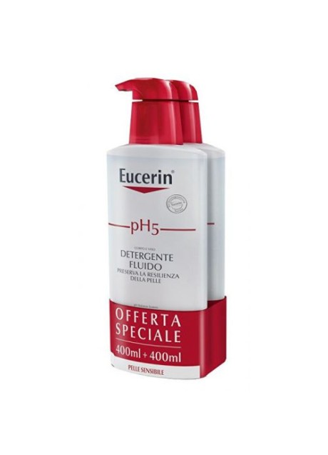 EUCERIN BIPACCO PH5 FLUIDO DETERGENTE 400 ML