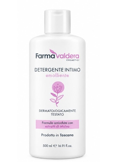 Detergente intimo emolliente Farmavaldera - 500 millilitri