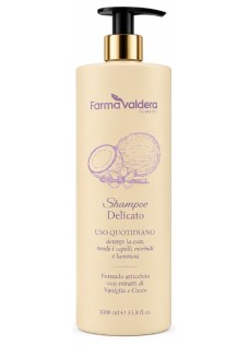 Shampoo Delicato, uso quotidiano - Farmavaldera - 1 litro