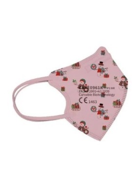 Mascherina FFP2 pediatrica NR Fuxibio - colori rosa e celeste - confezione singola