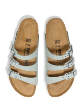 BIRKENSTOCK FLORIDA PURE SAGE NUBUCK LEATHER 36 ARTICOLO 1030319