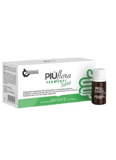 Più Flora Junior FPR 10 flaconcini - 10 millilitri 
