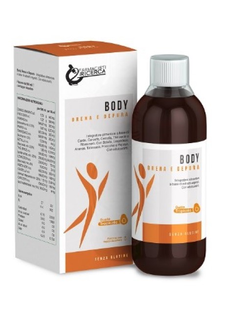 Body Drena e Depura FPR - 500 millilitri - Gusto Tropicale  