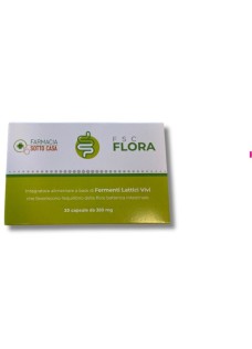 FSC Flora - 9 miliardi di fermenti lattici vivi per capsula- confezione da 20 capsule