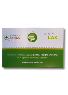 FSC Lax - integratore di senna e prugna per la regolarità intestinale - 30 compresse
