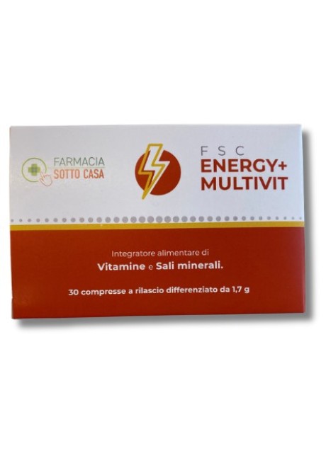 FSC Energy+ - multivitaminico completo - 30 compresse a rilascio differenziato