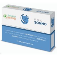 FSC Sonno - integratore naturale per favorire il sonno e il rilassamento - 30 compresse