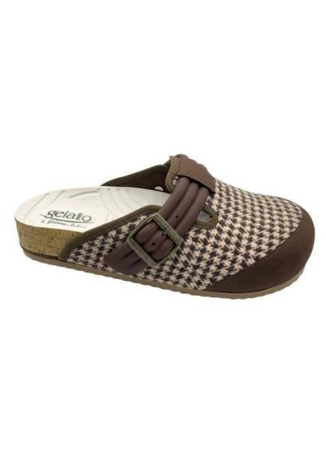 Gelattto Woodstock Soft 2.0 Uomo fantasia pied de poule marrone - punta chiusa - misura 40/41