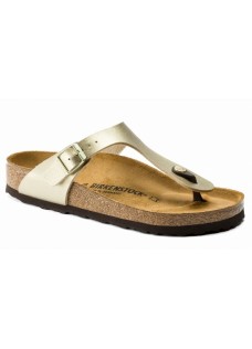 Birkenstock infradito classico Gizeh - color oro - misura 38