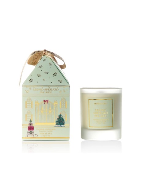 HIMALAYA CANDLE JOY HOME PINE SPICE VERDE
