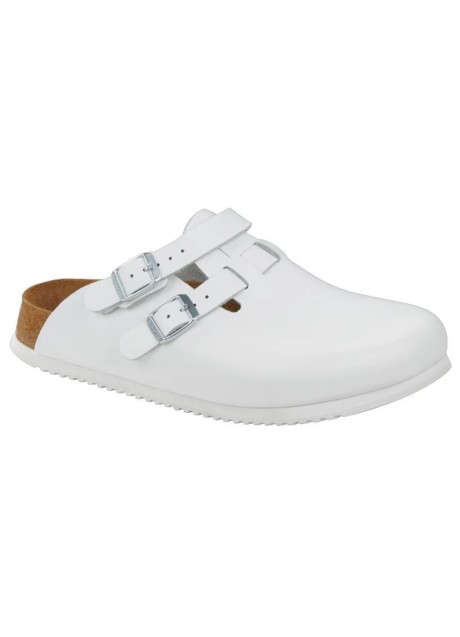 BIRKENSTOCK KAY SL WHITE NATURAL LEATHER 37 ARTICOLO 1018229