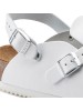 Birkenstock Kay SL, pelle naturale, colore bianco, misura 43