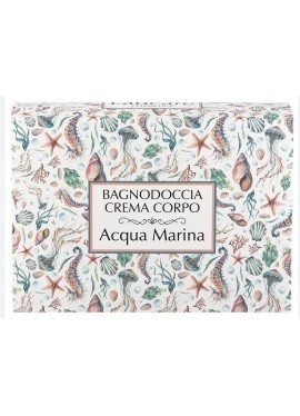 Labcare - Cofanetto Corpo Acqua Marina - 1 Bagnodoccia 125 millilitri+ 1 Crema Corpo 125 millilitri