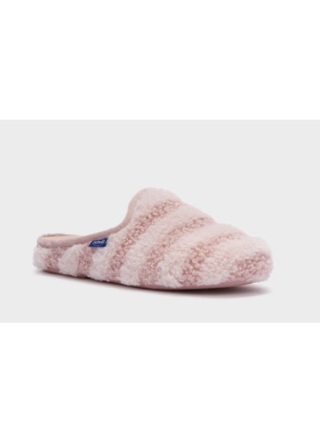 MADDY STRIPED SYNTHETIC FUR W LIGHT PINK 41