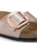 Birkenstock Madrid Birko flor, colore rame metallico - misura 37