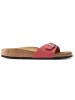 Birkenstock Madrid Birko Flor, colore rosso scarlatto - misura 38