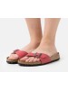 Birkenstock Madrid Birko Flor, colore rosso scarlatto - misura 38