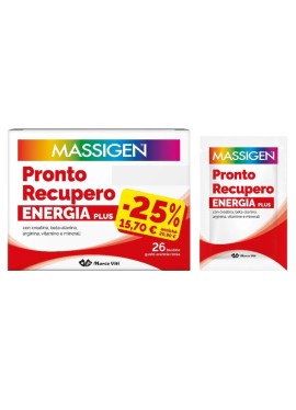Massigen - Pronto recupero plus 26 bustine promo 2026