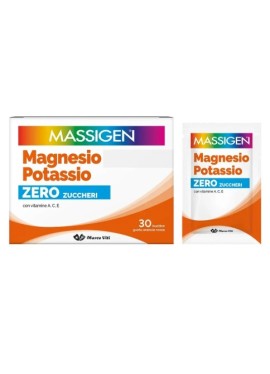 Massigen - magnesio e potassio senza zucchero 30 bustine promo 2026