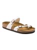 Birkenstock Mayari Briko Flor, colore bianco perlato, misura 40