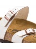 Birkenstock Mayari Briko Flor, colore bianco perlato, misura 40