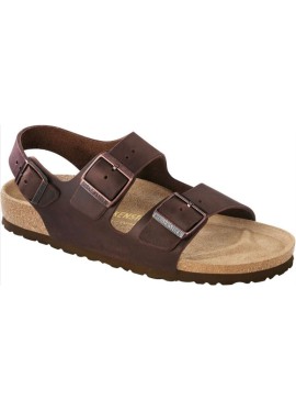 BIRKENSTOCK MILANO HABANA OILED LEATHER 39