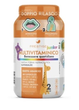 Multivitaminico Junior - 60 caramelle gelee gusto arancio