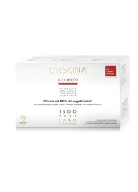 Crescina ri-crescita neo mito 1300 uomo - 20+20 fiale da 3,5 millilitri