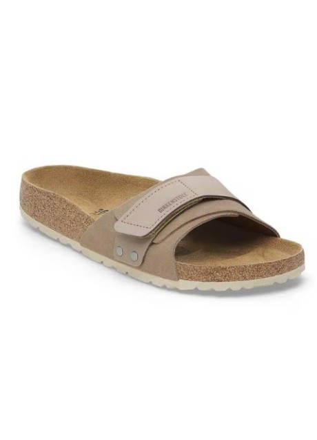 PIANELLE BIRKENSTOCK OITA TAUPE SUEDE LEATHER/NUBUCK 39