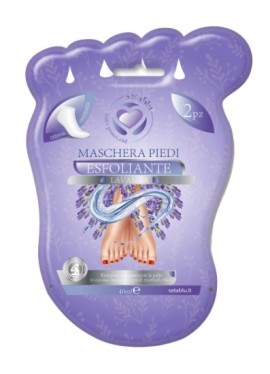 Setablu maschera monouso per piedi alla lavanda