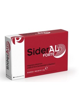 Sideral Forte 20 capsule 30 milligrammi - integratore di ferro e vitamina c