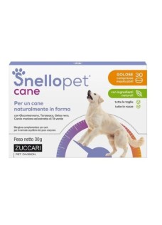 Snellopet cane - integratore alimentare per l'equilibrio del peso del cane - Zuccari - 30 compresse masticabili