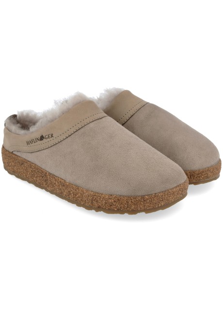 Calzatura haflinger colore sahara modello snowbird lammfell- numero 41