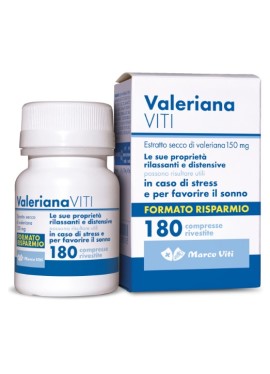 Valeriana Viti - 180 compresse senza glutine e senza lattosio