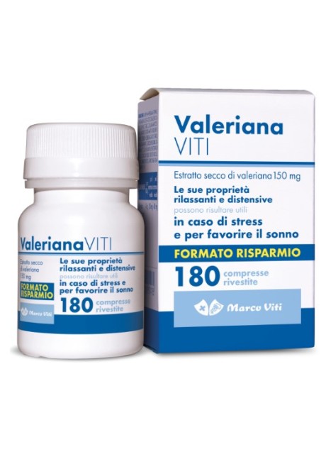 Valeriana Viti - 180 compresse senza glutine e senza lattosio